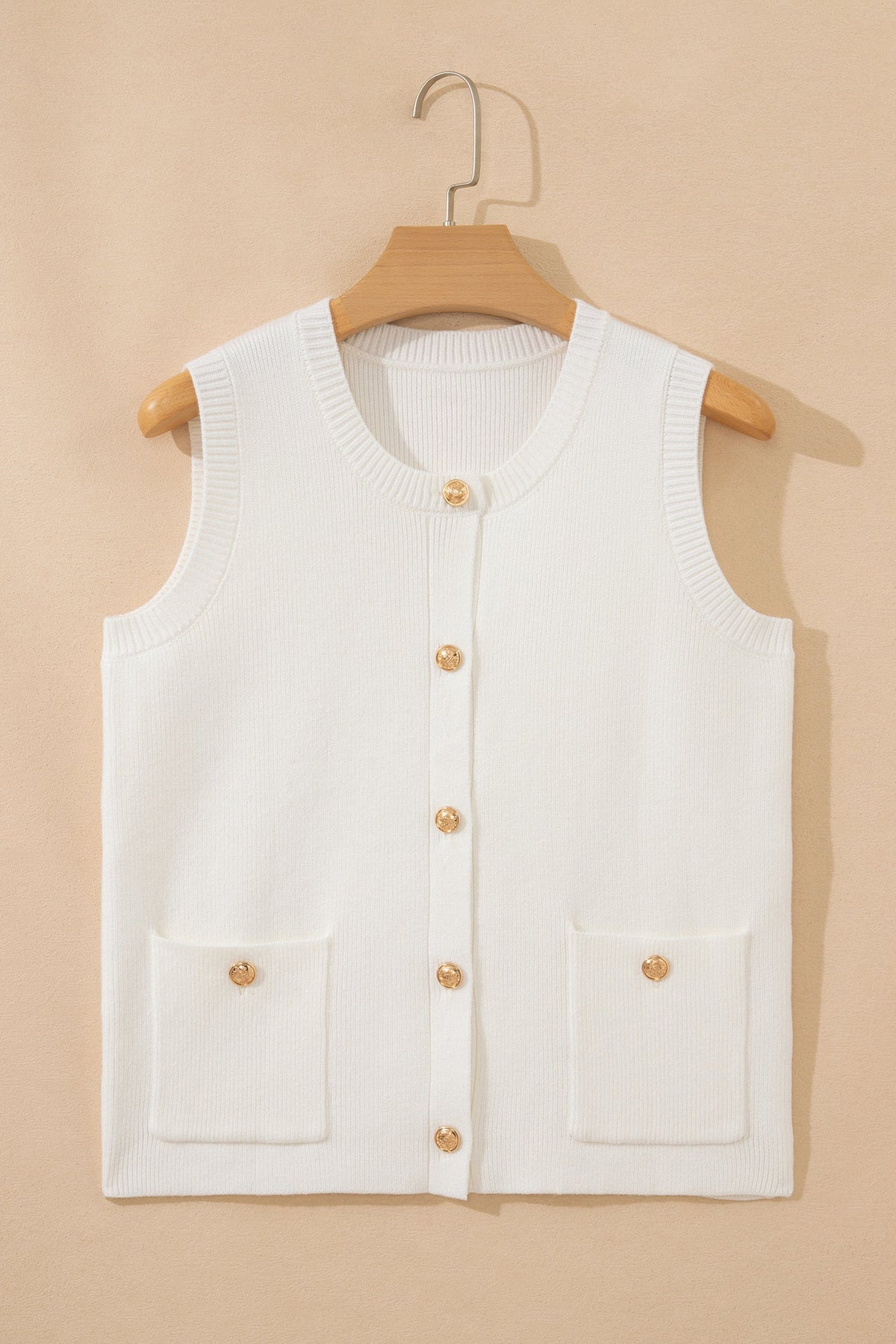 The Sloane Knit Sleeveless Sweater