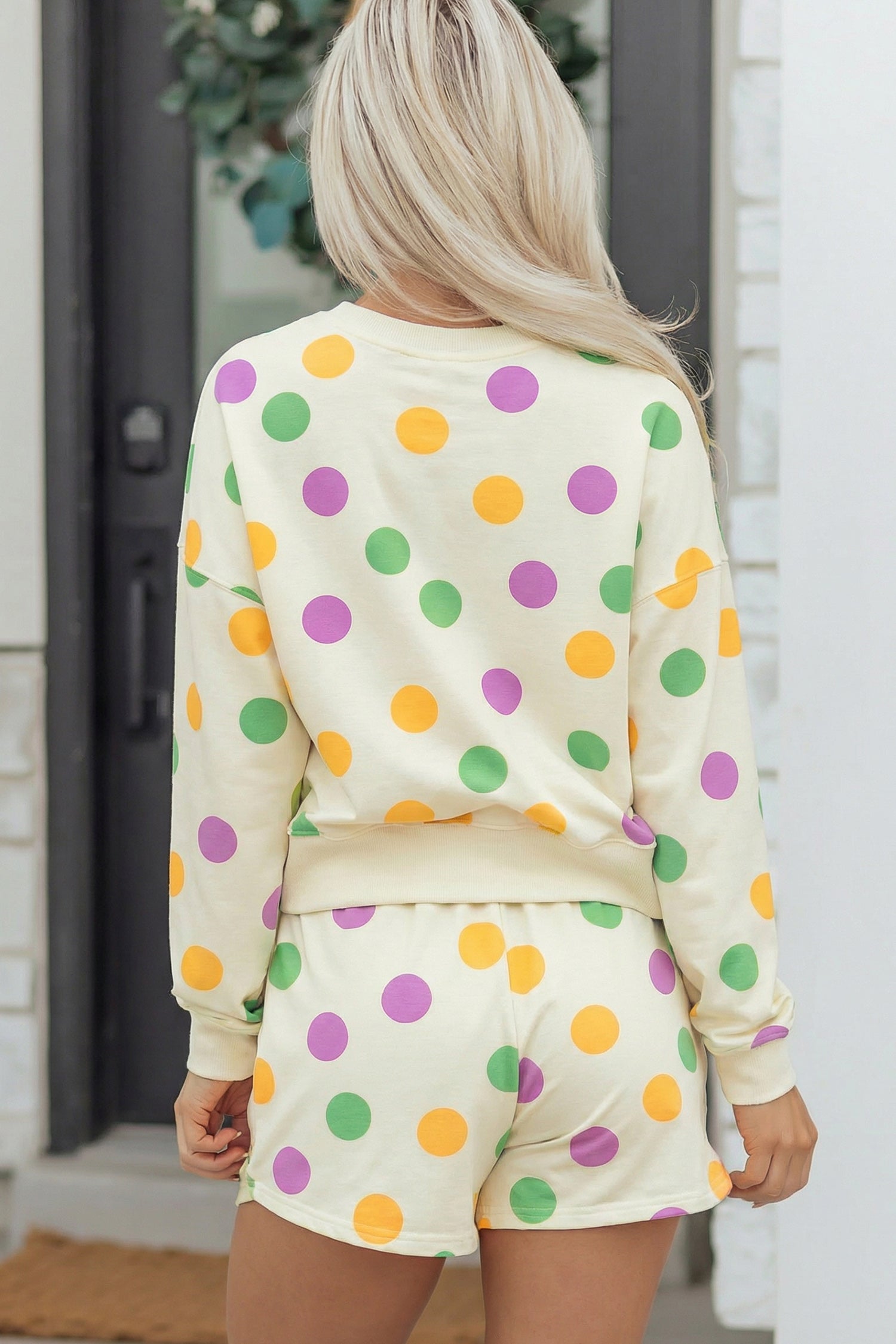 The Presley Polka Dot Lounge Set