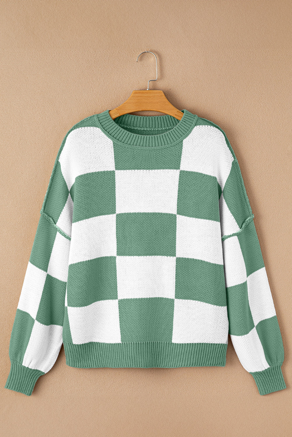 The Collins Checker Sweater