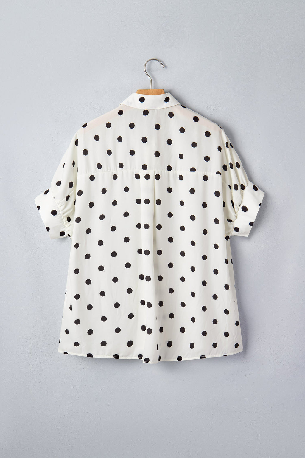 The Emma Polka Dot Buttoned Shirt