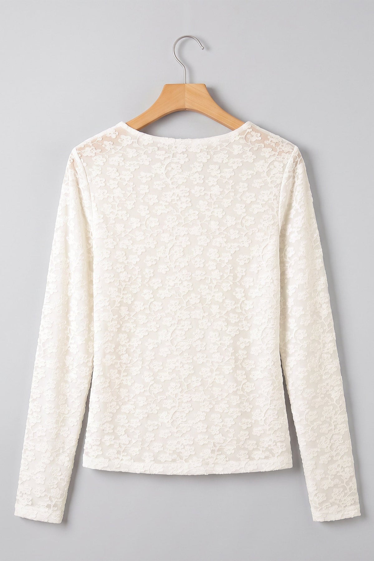 The Elodie Floral Textured Top