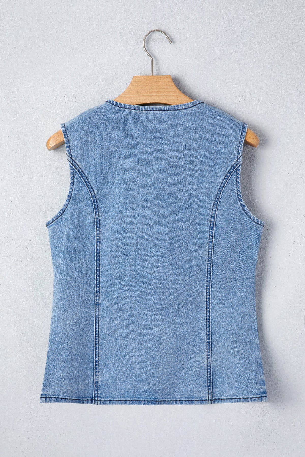 The Sloane Denim Vest