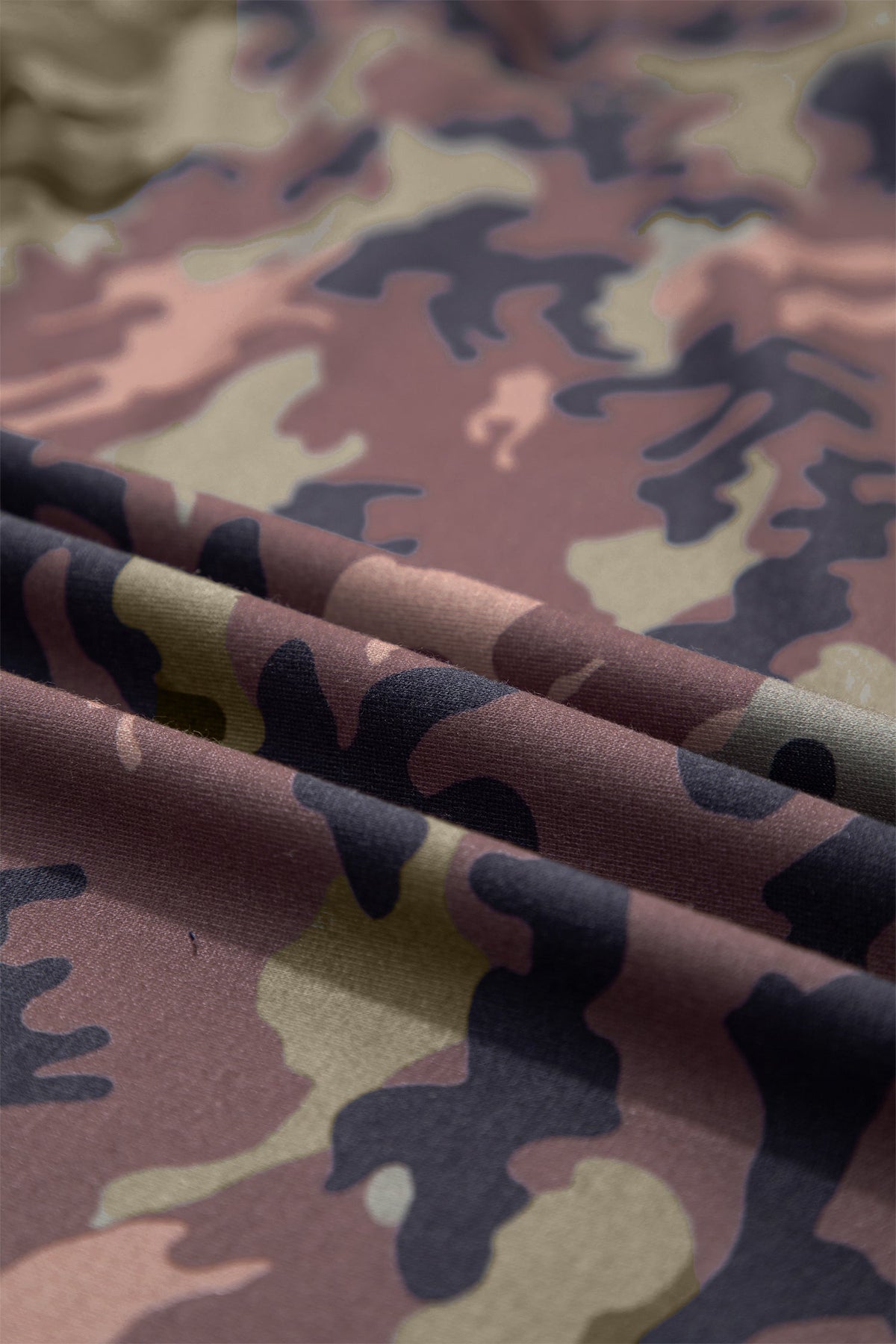The Willow Camo Mock Neck Sweatshirt