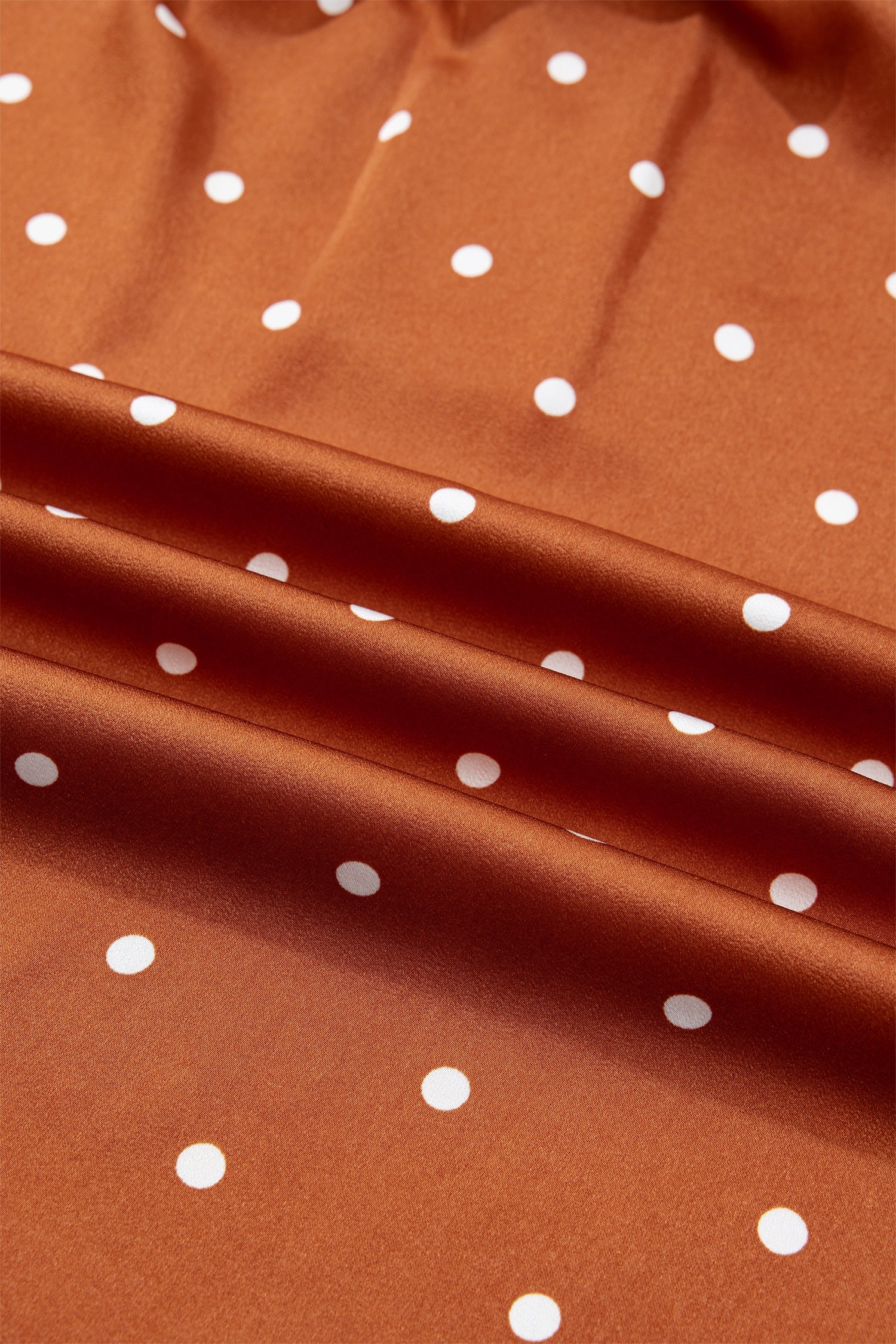 The Autumn Polka Dot Blouse