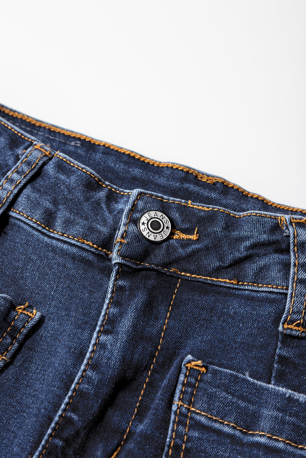The Collins High Rise Patch Pocket Jeans