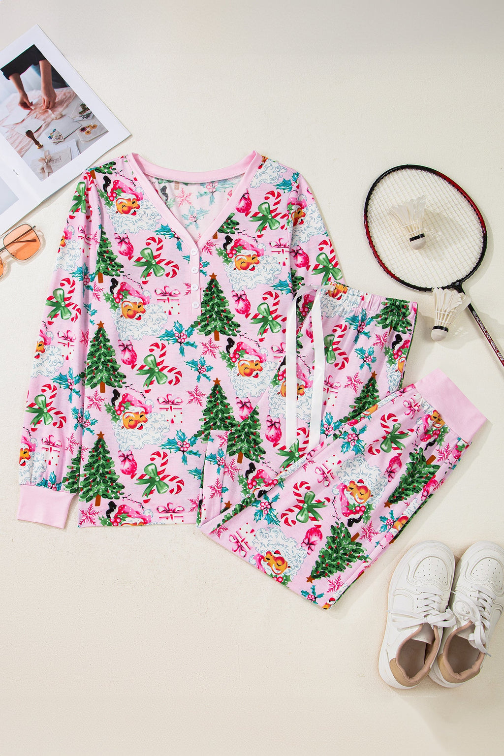 The Cakes and Cookies for Christmas Pajama Set