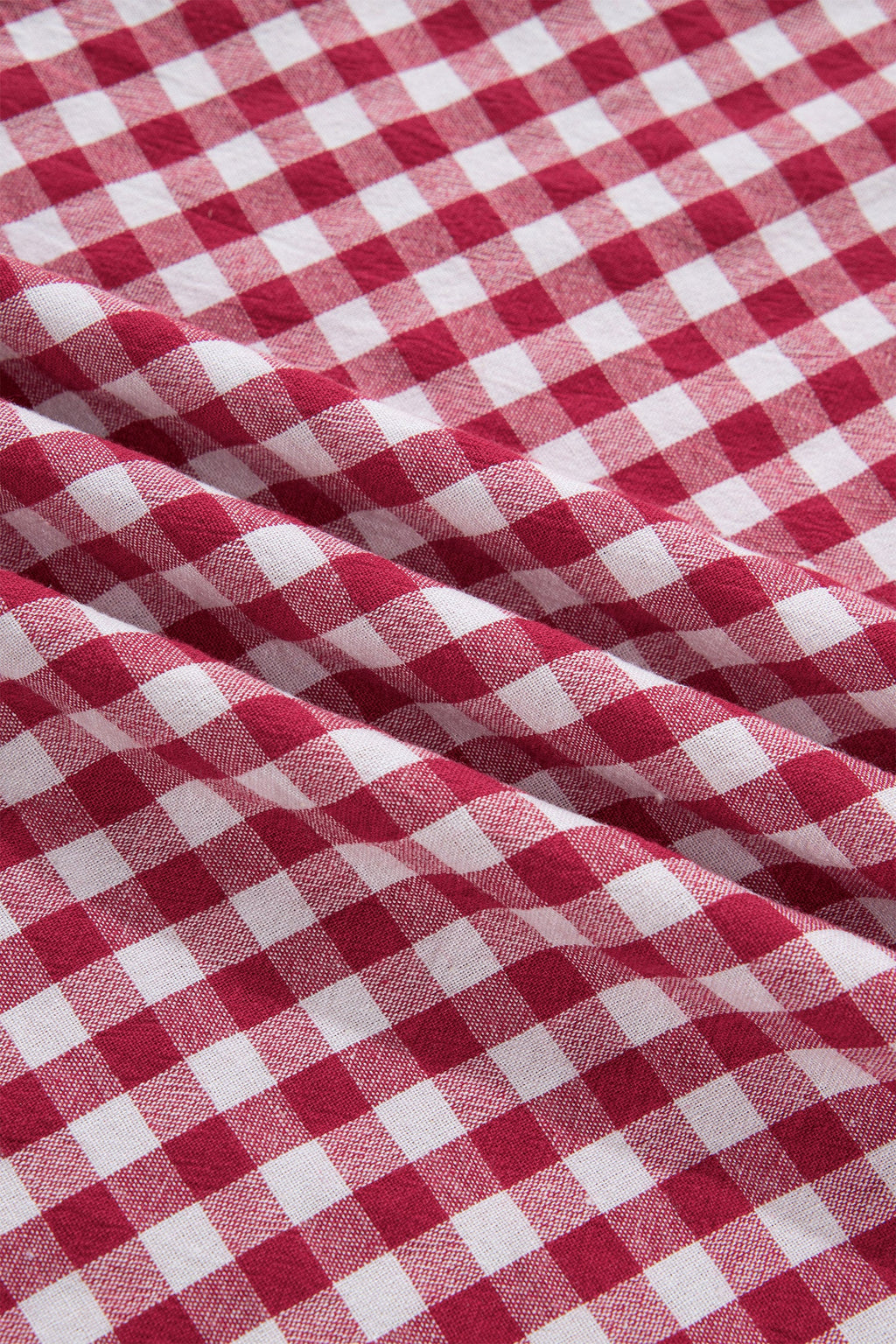 The Gracelyn Gingham Stripe Blouse