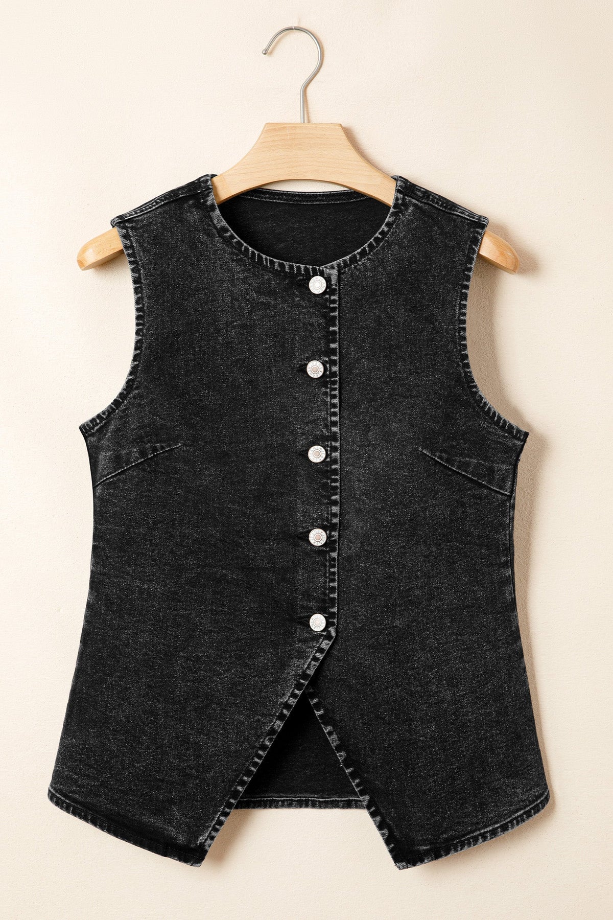 The Sloane Denim Vest