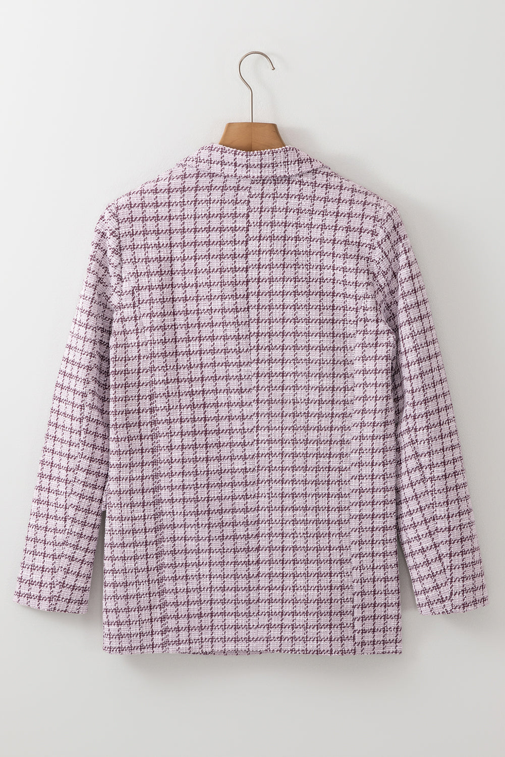 The Cher Plaid Tweed Blazer