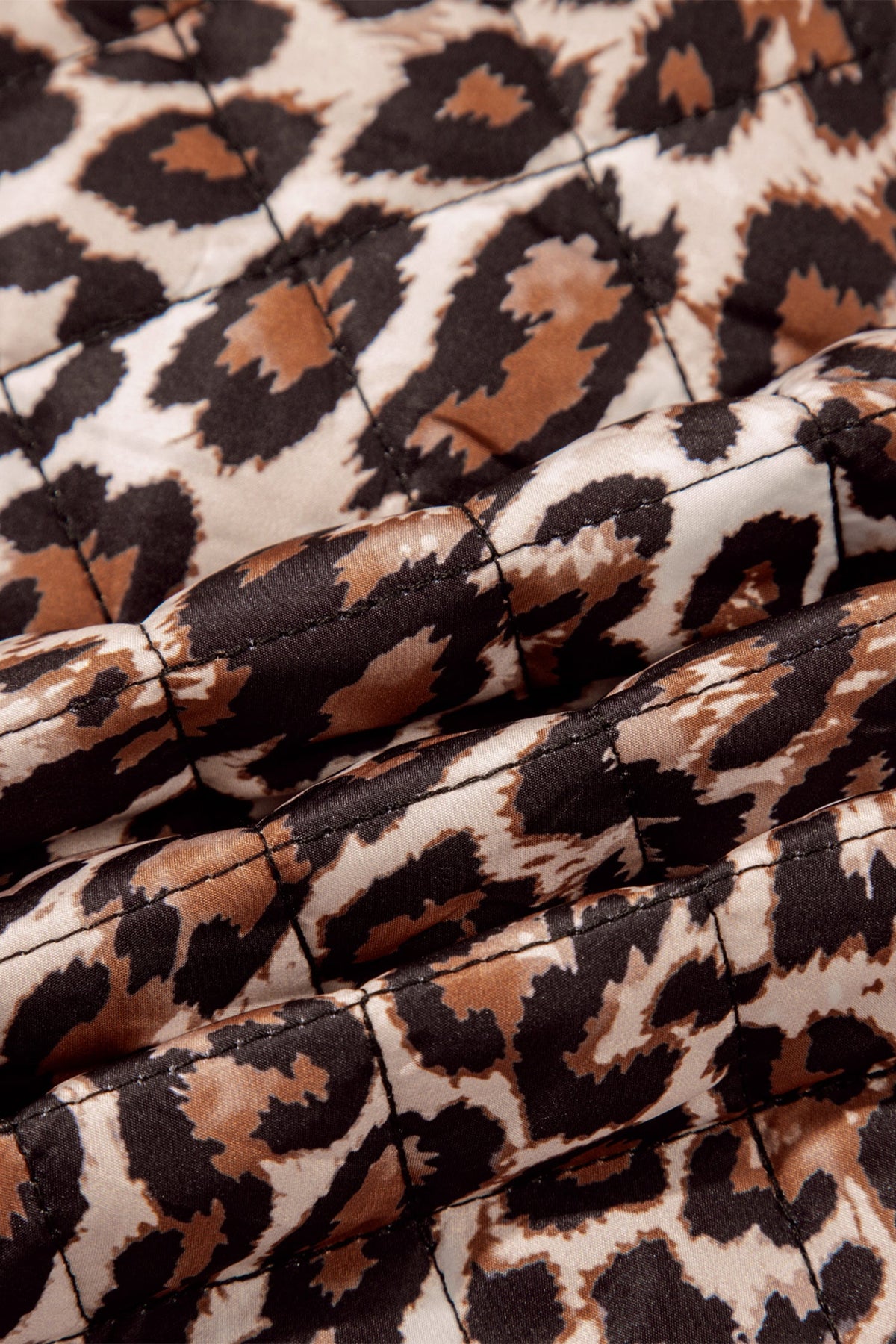 The Layla Leopard Quilted Jacket