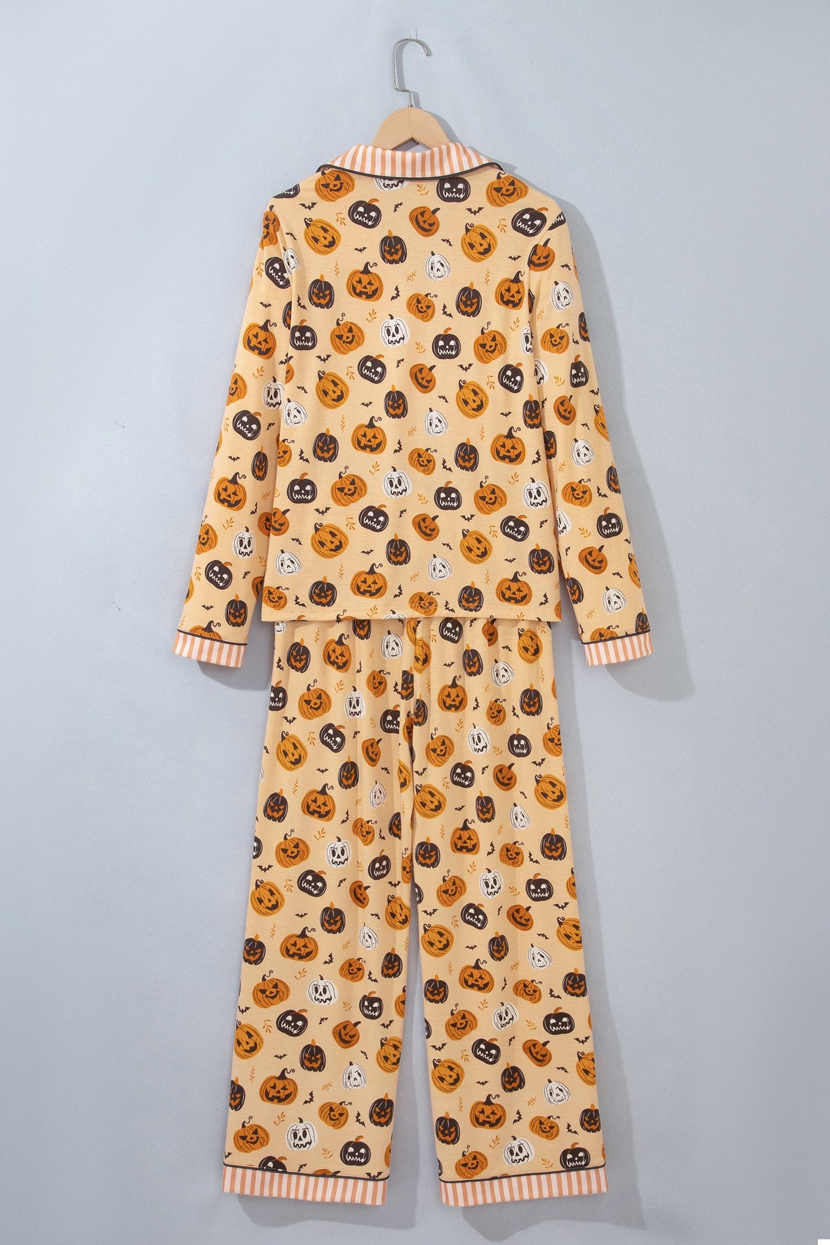 Spooktacular Pumpkin Pajama Set