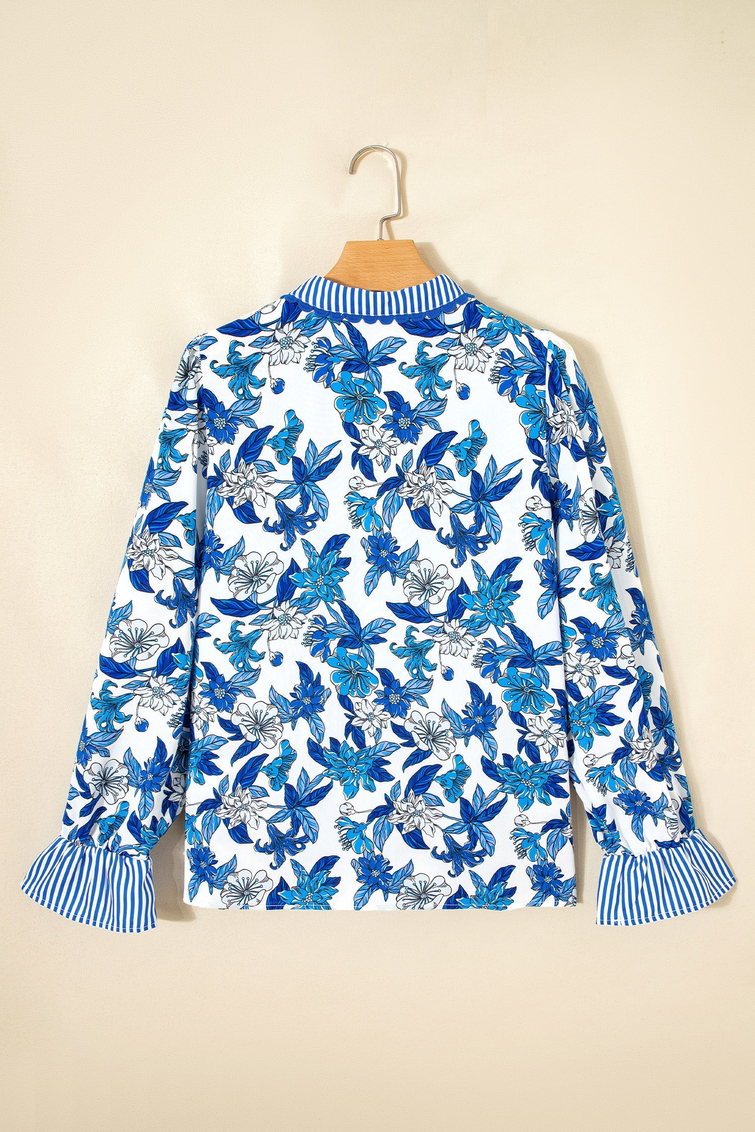 The Isabella Floral Stripe Blouse