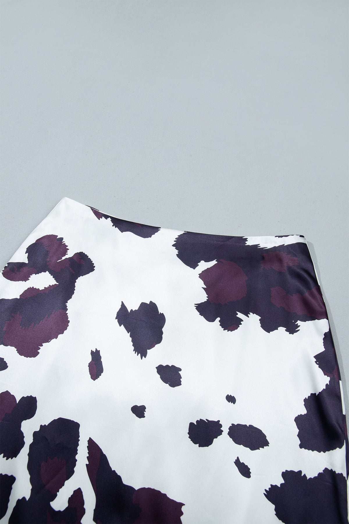 The Waverly Cow Print Midi Skirt
