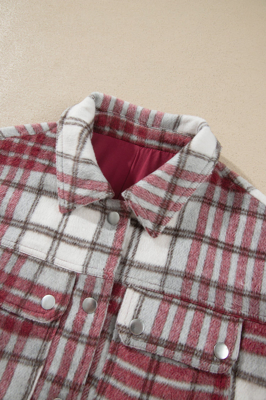 The Lettie Plaid Flannel Jacket