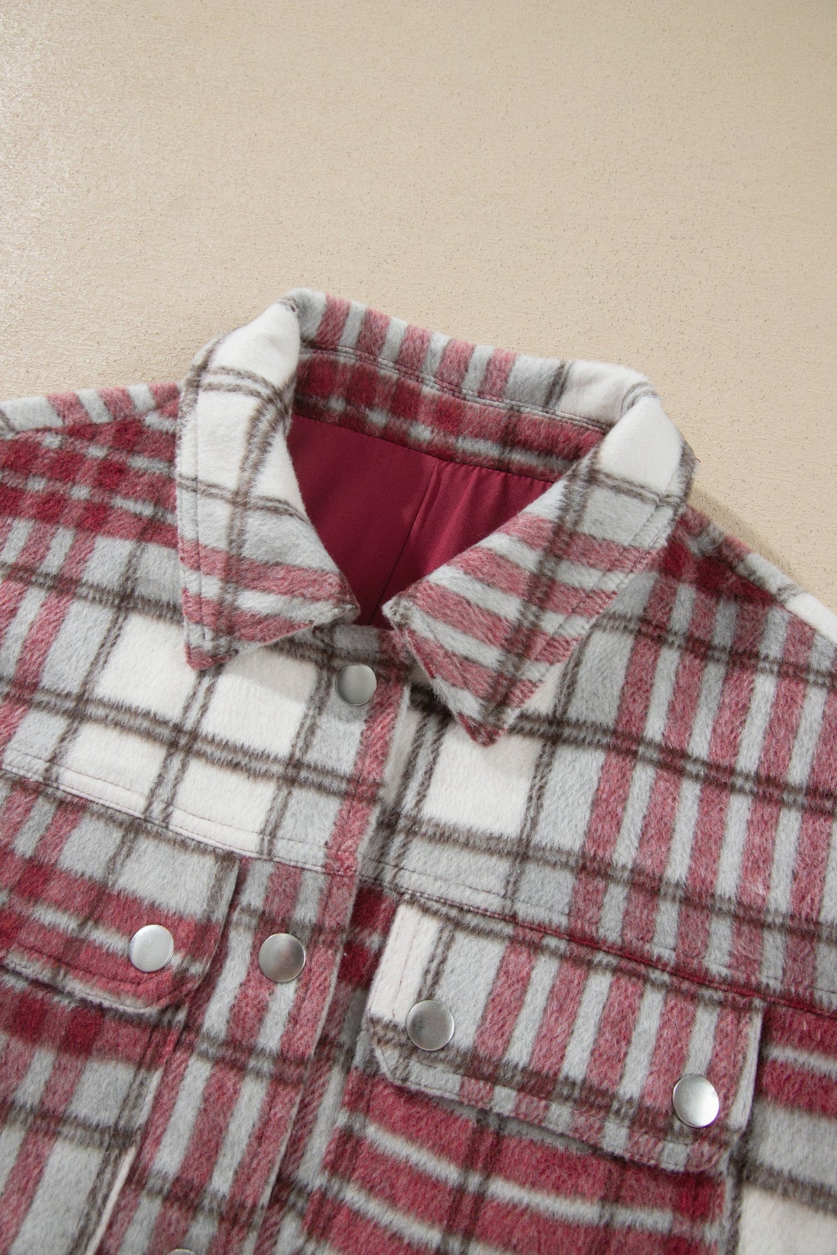 The Lettie Plaid Flannel Jacket