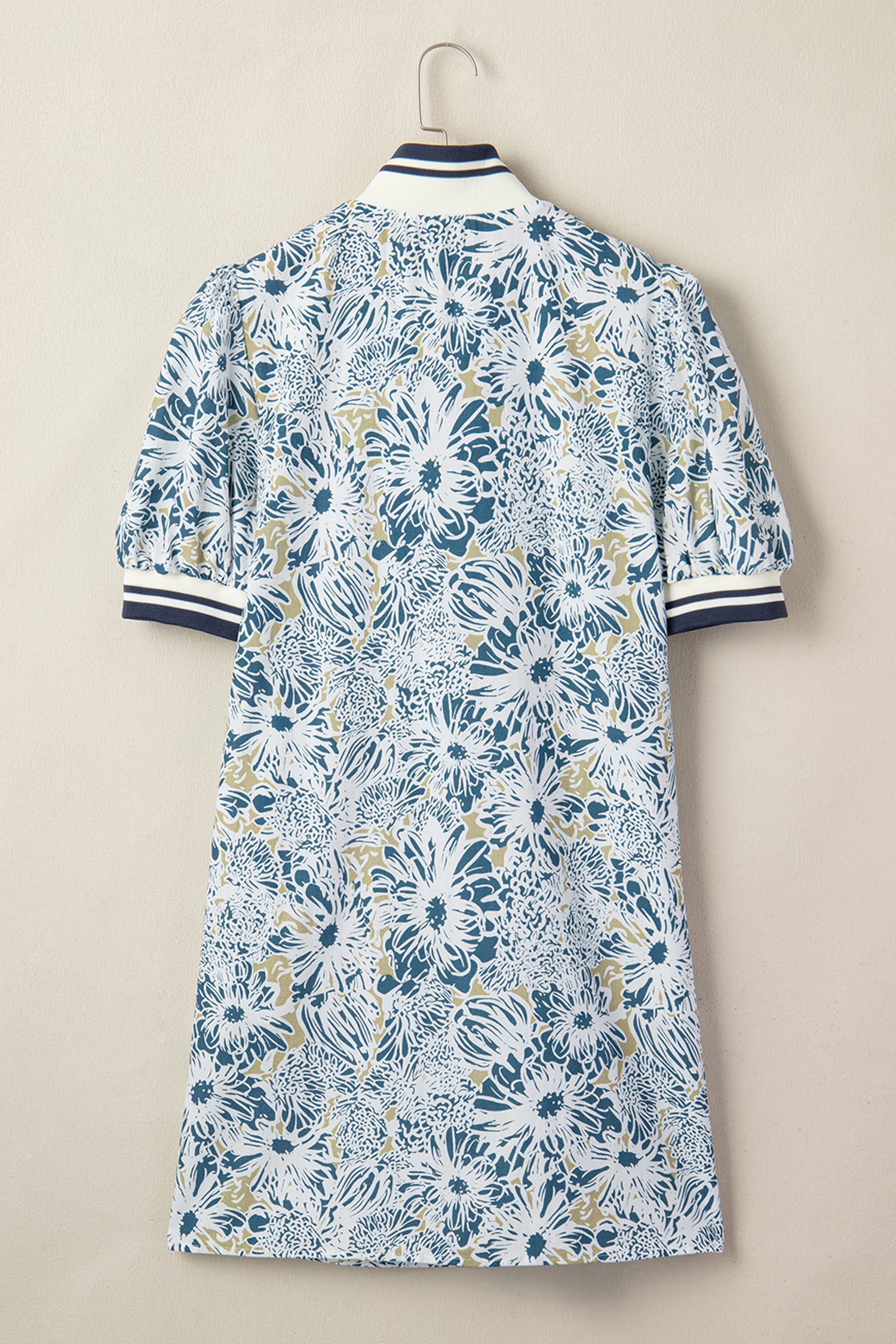 The Madelynn Floral Stripe Dress