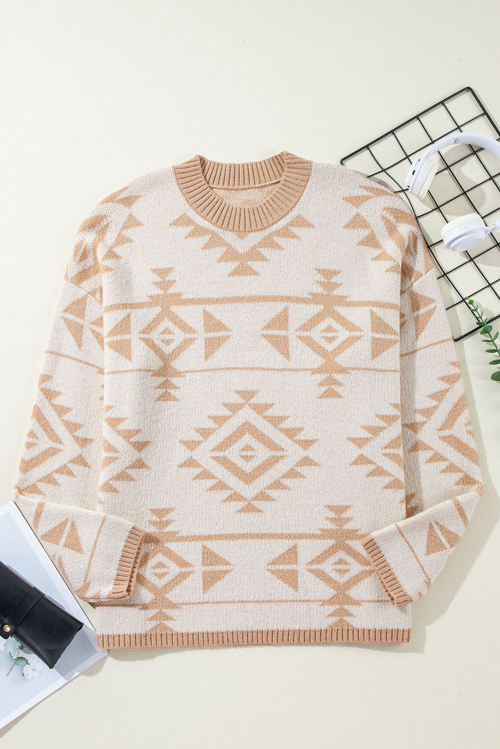 The Winnie Western Aztec Sweater