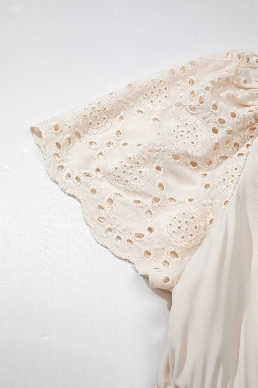 The Genevieve Embroidered Eyelet Maxi Dress