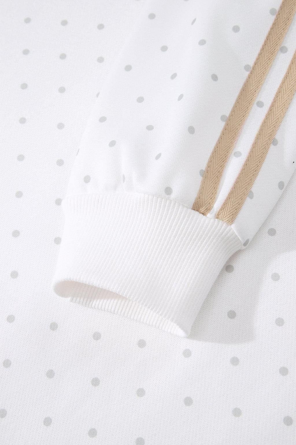 The Lily Polka Dot Side Stripe Lounge Set