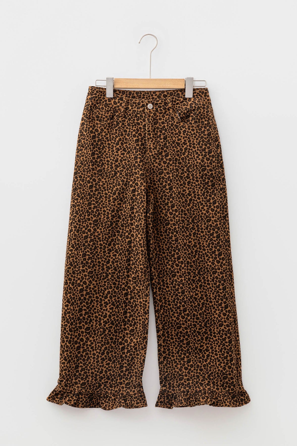 The Lennox Leopard Cropped Jeans