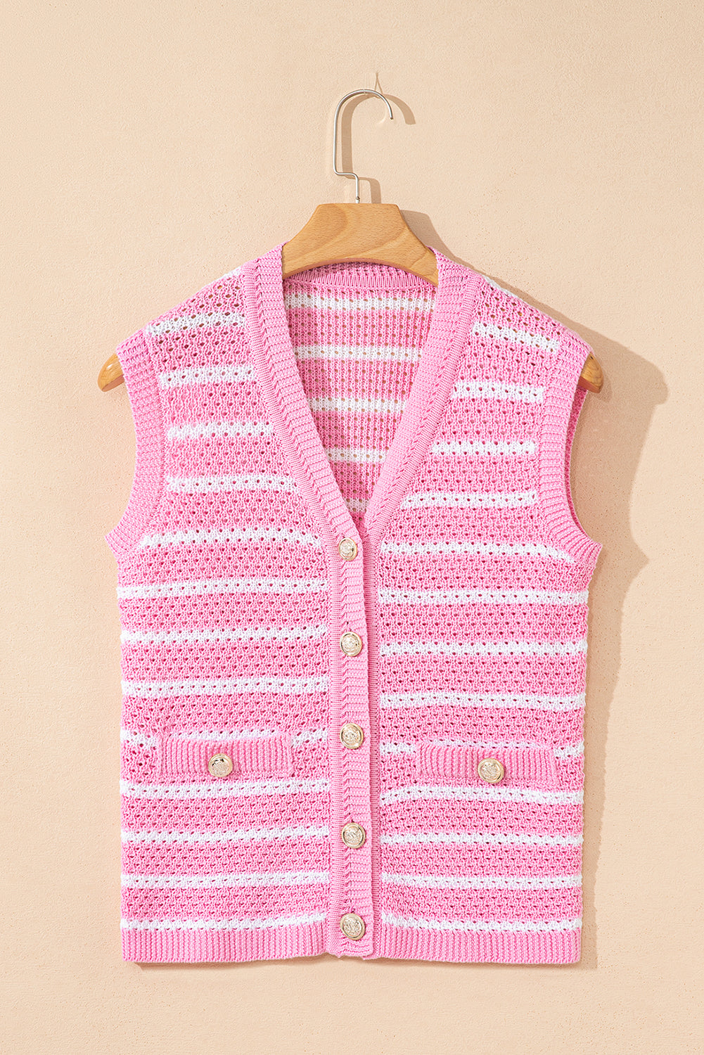 The Eliza Stripe Sweater Knit Top
