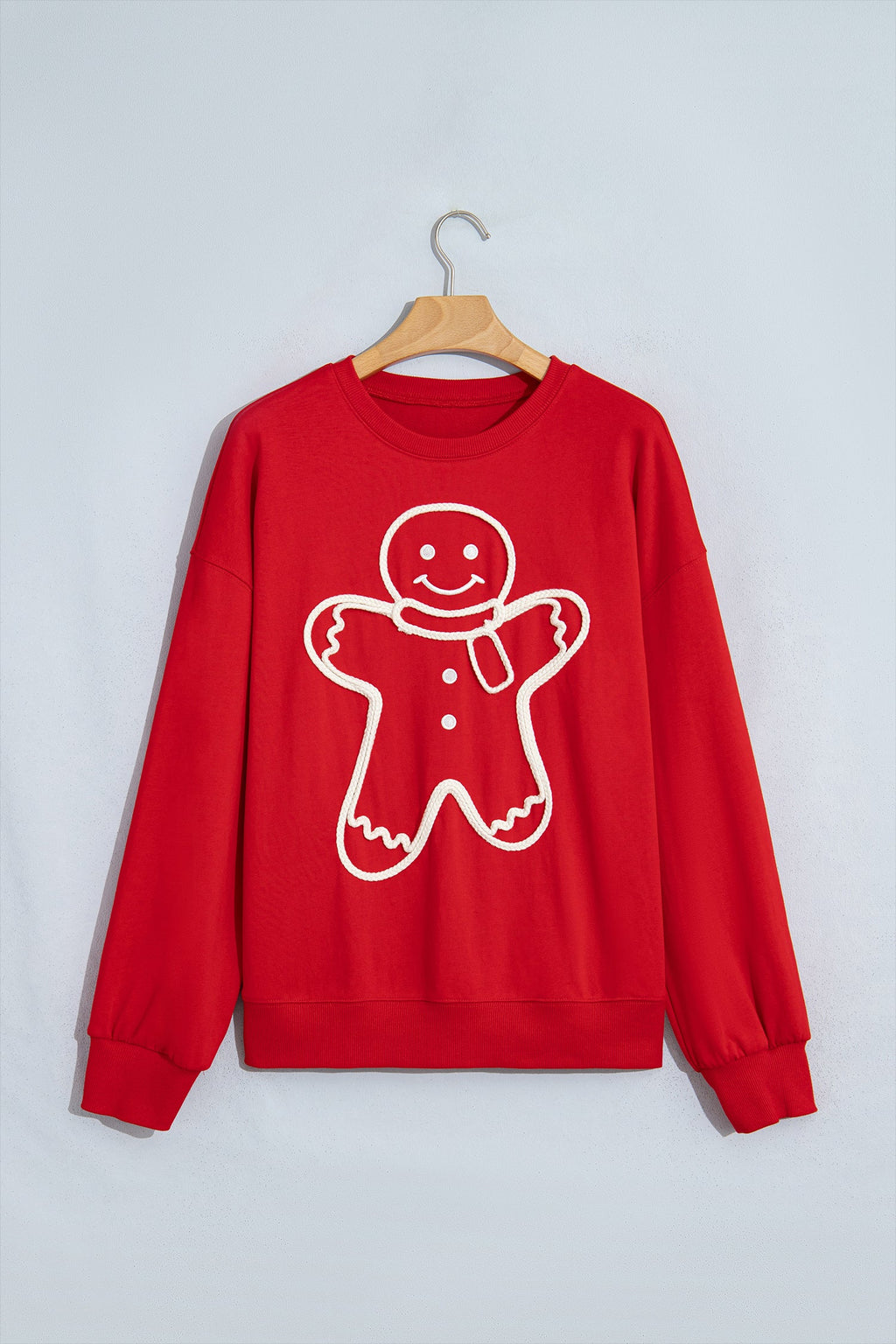 The Gingerbread Joy Embroidered Sweatshirt