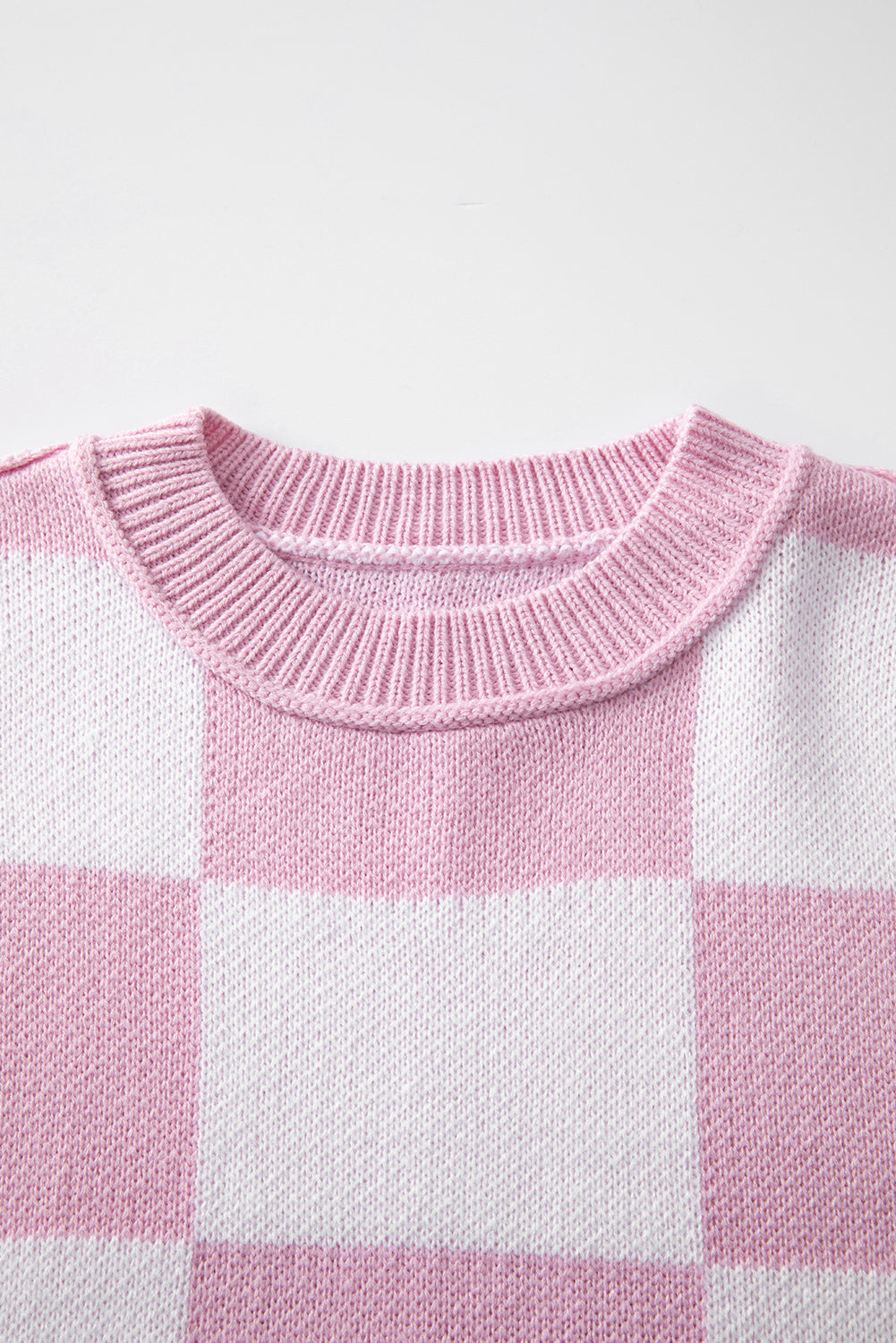 The Collins Checker Sweater