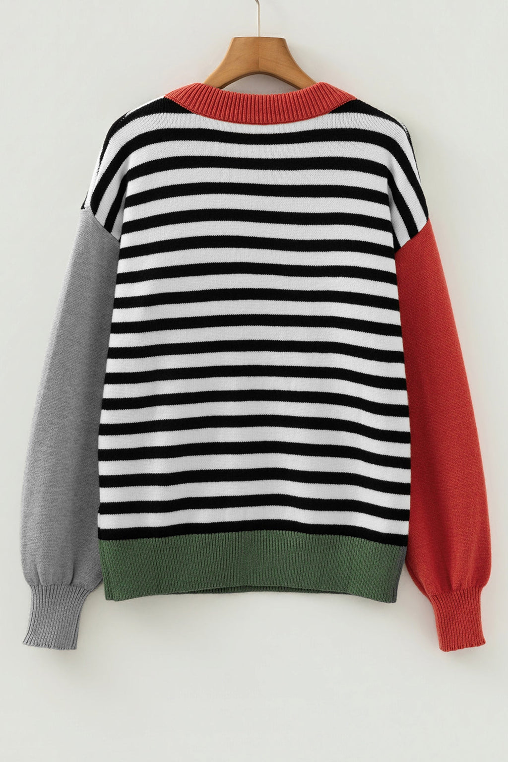 The Collins Colorblock Stripe Sweater