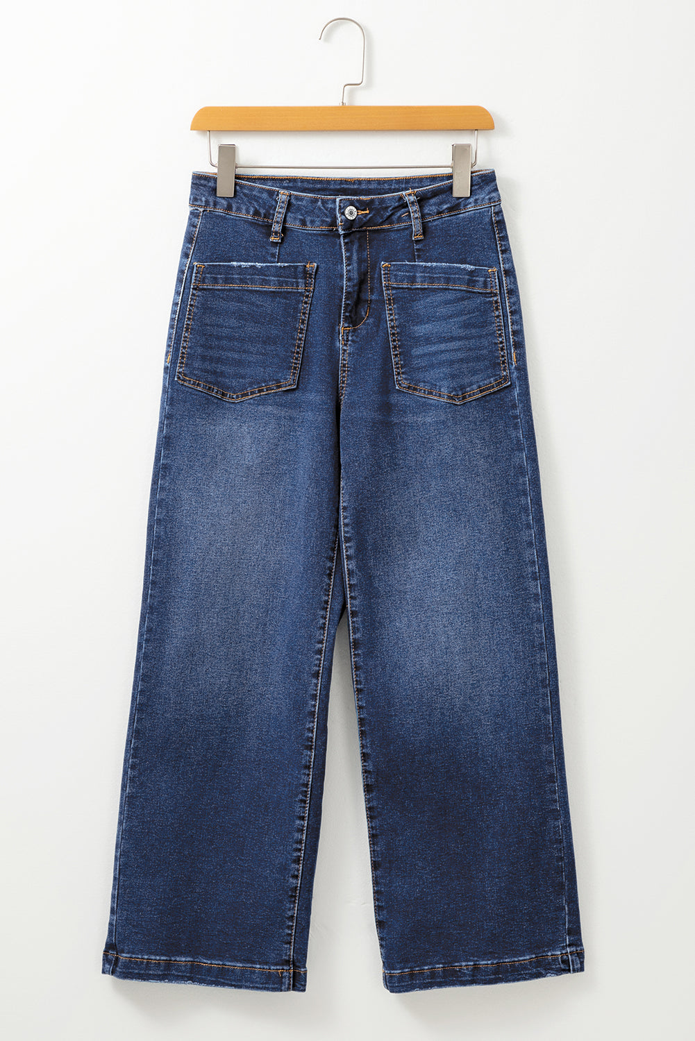 The Collins High Rise Patch Pocket Jeans