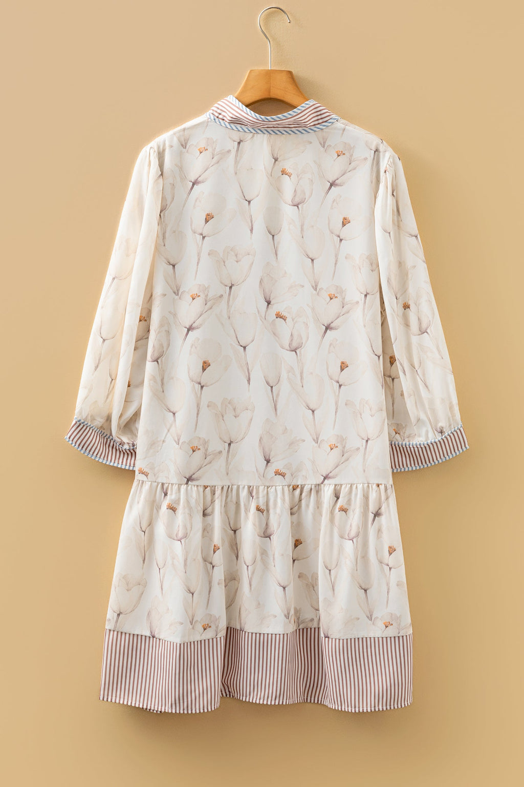 The Callie Jane Floral Stripe Dress