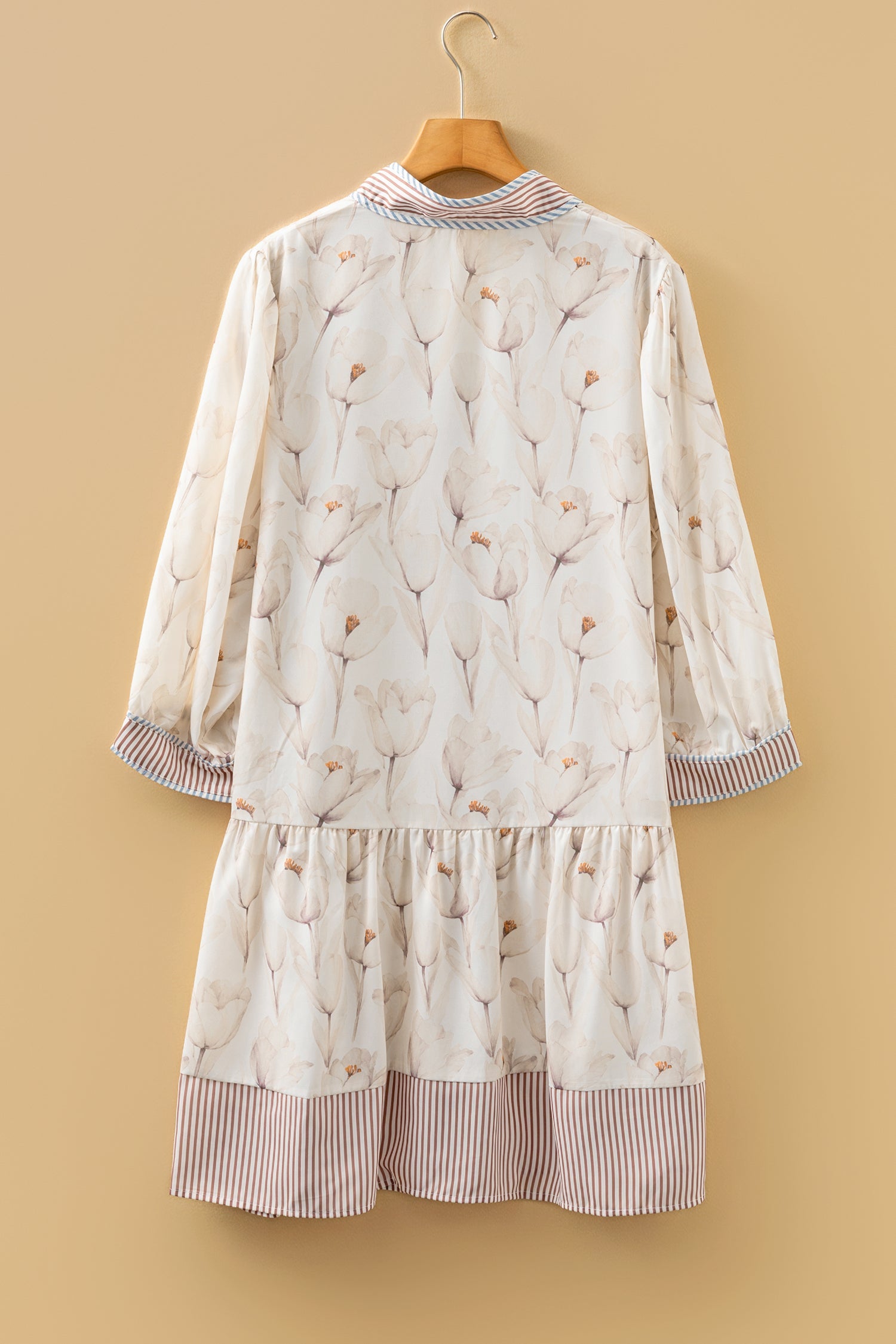 The Callie Jane Floral Stripe Dress