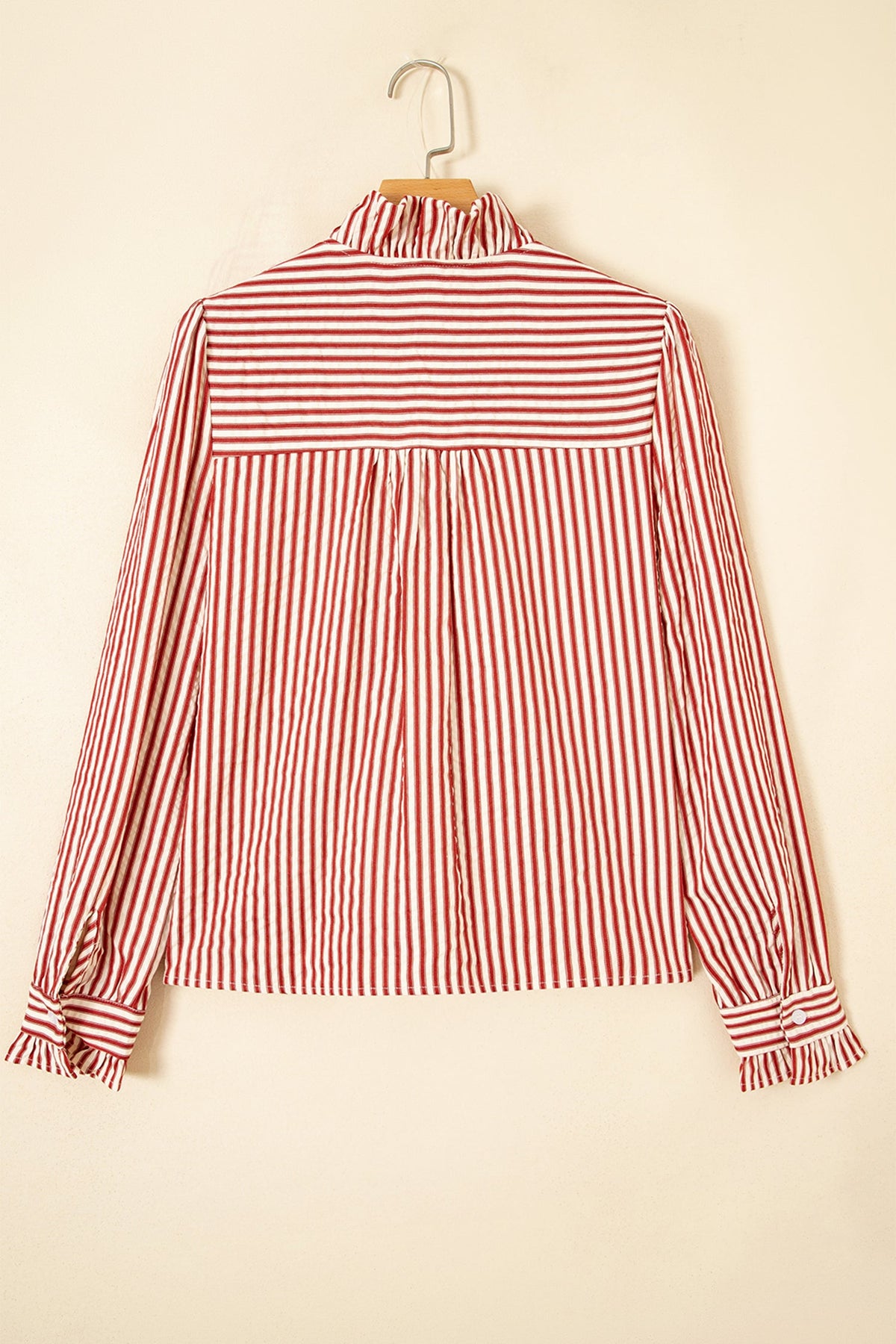The Whitley Ruffle Stripe Top