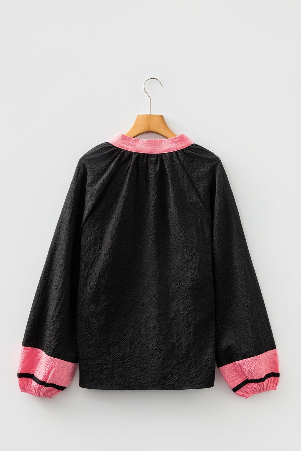 The Birdie Colorblock V-Neck Blouse