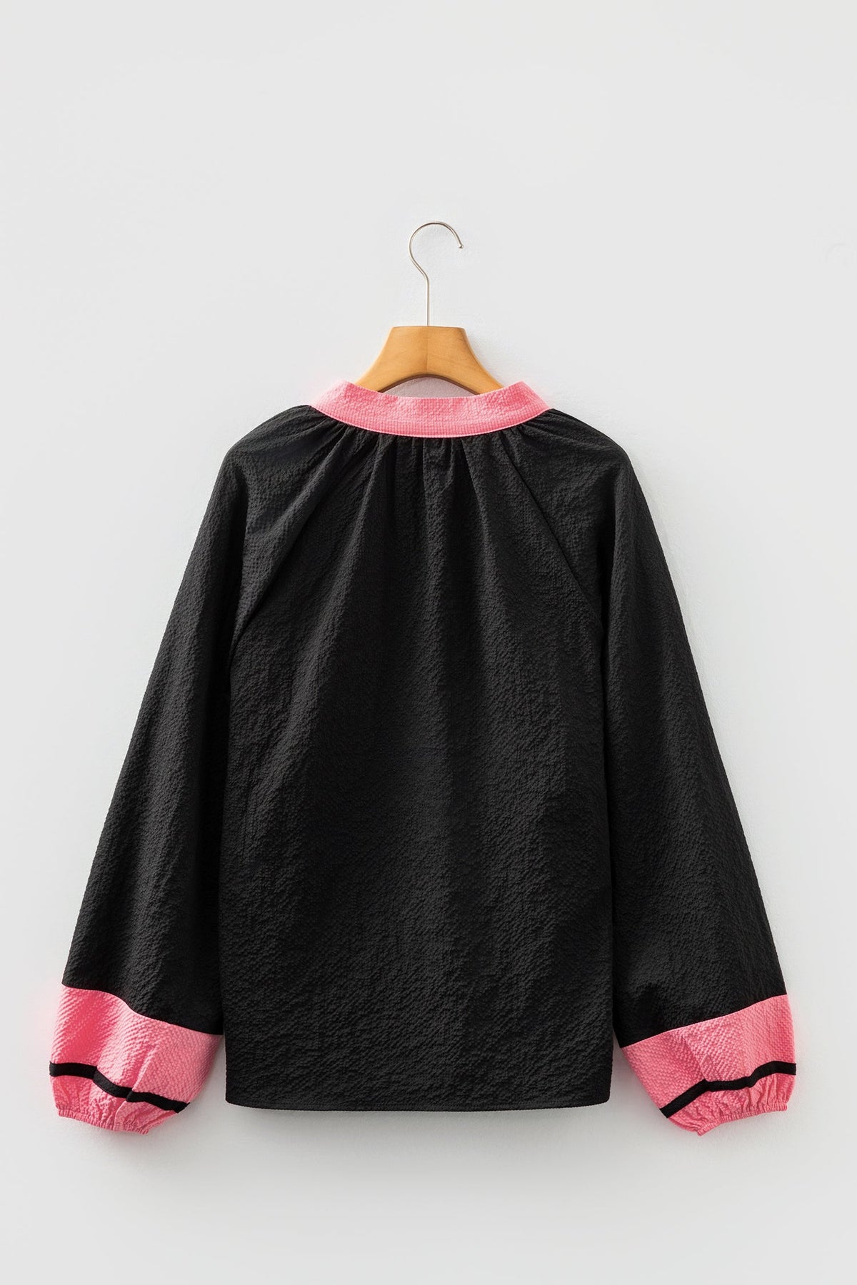 The Birdie Colorblock V-Neck Blouse