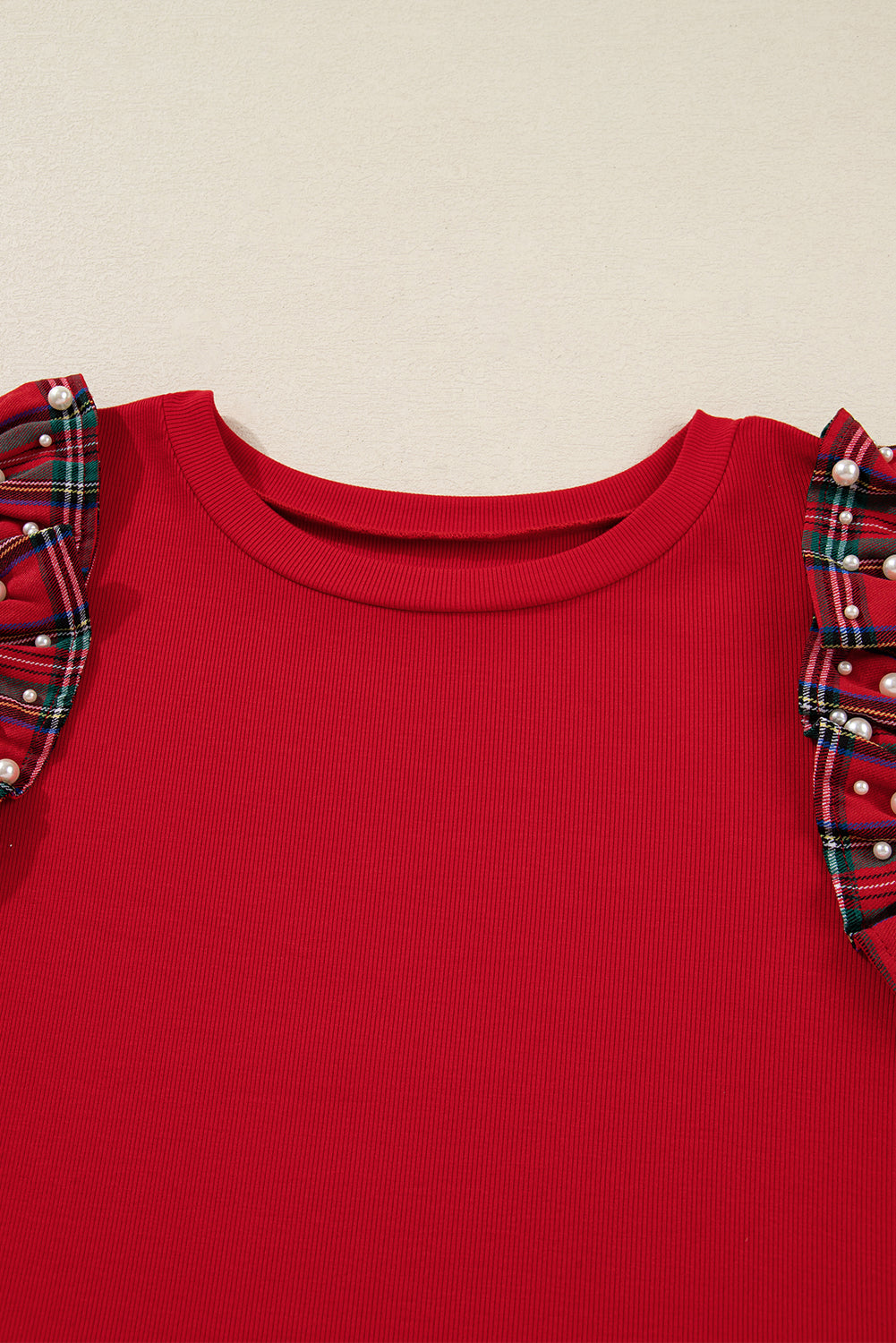 The Christmas Magic Plaid Top