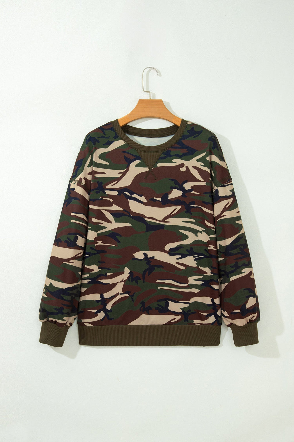 The Cleo Mae Camo Sweatshirt