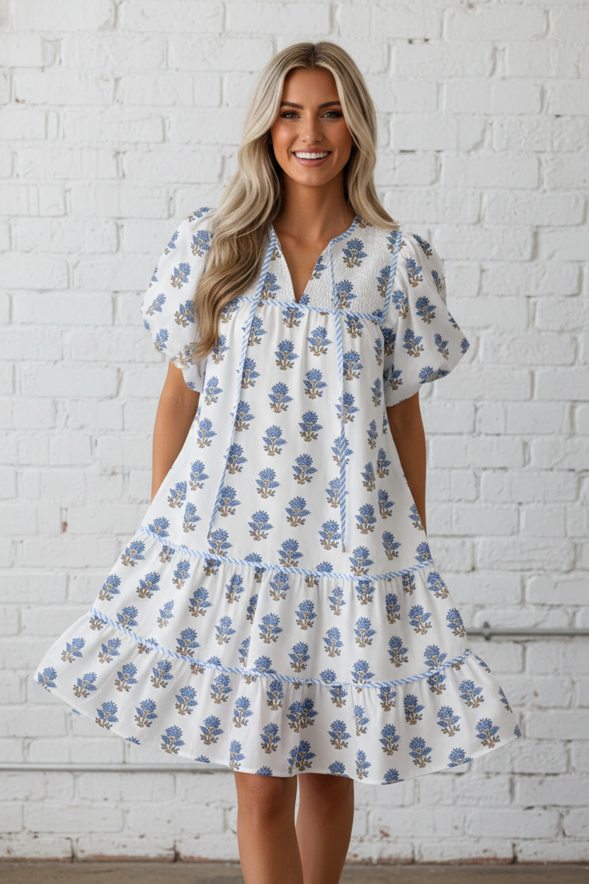 The Colette Floral Dress