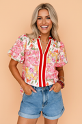 The Haisley Floral Blouse