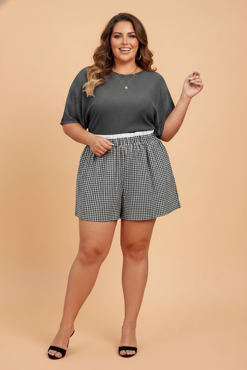 The GIGI Gingham Shorts