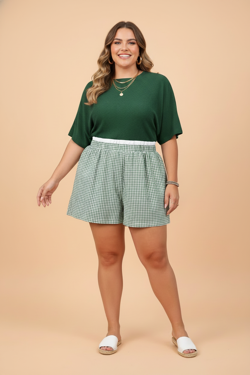 The GIGI Gingham Shorts