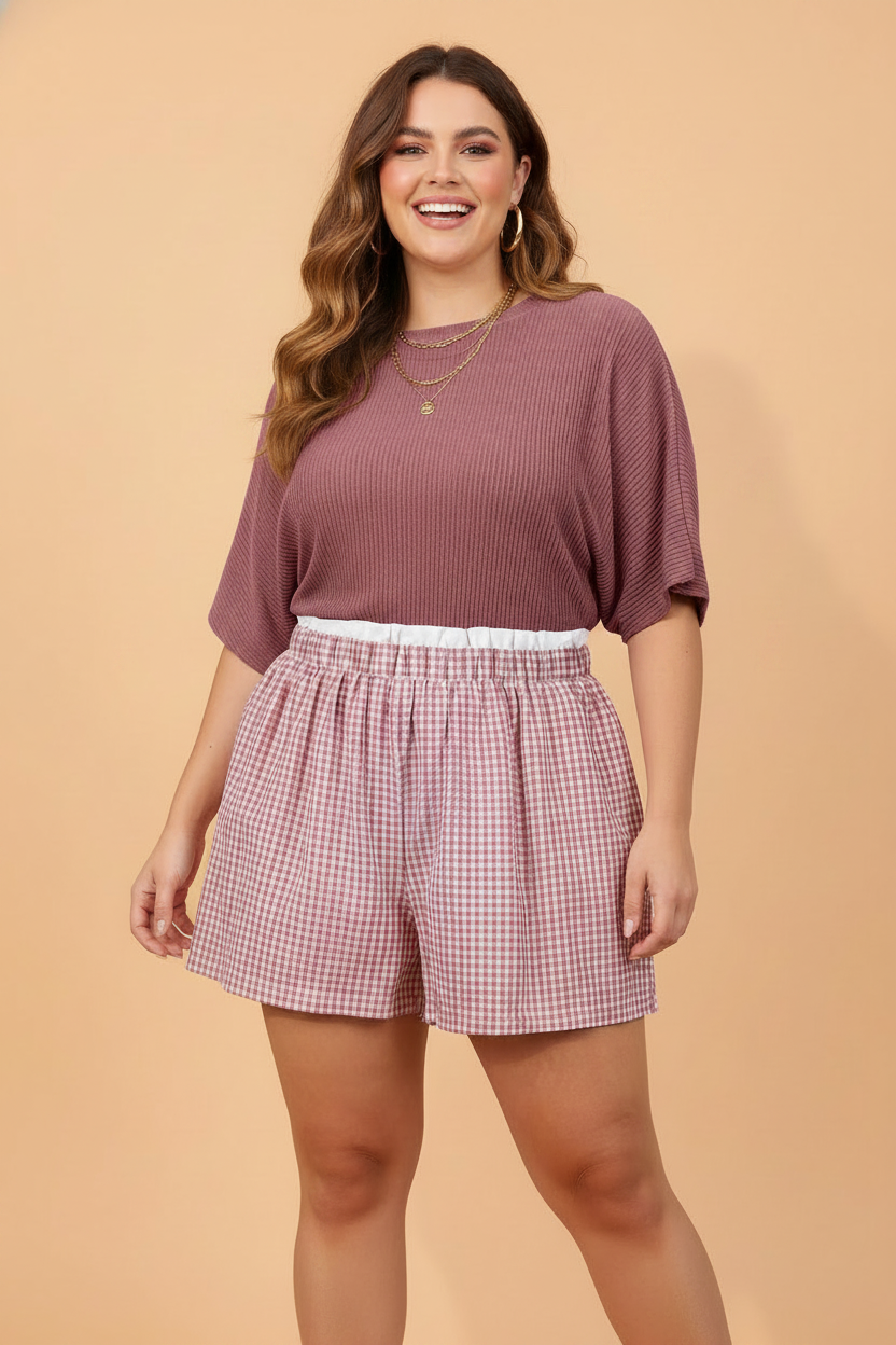 The GIGI Gingham Shorts