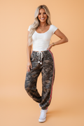 The Rory Camo Stripe Joggers