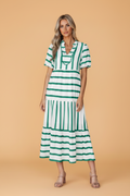 The Birdie Stripe Dress