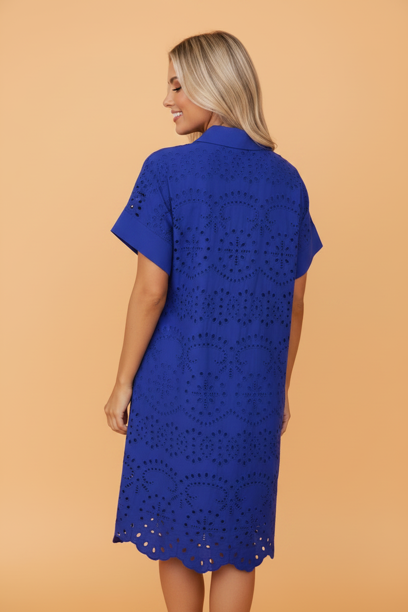The Brielle Eyelet Dress