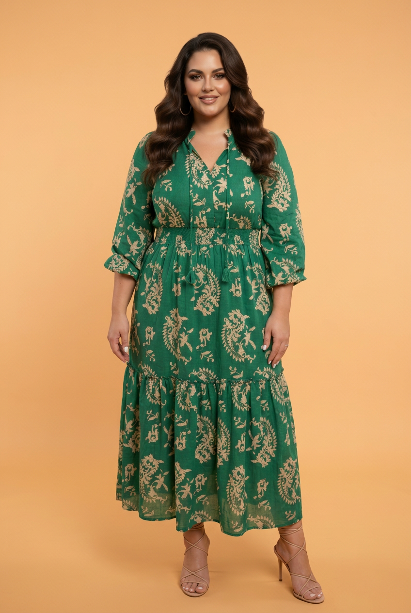 The Willow Floral Midi Dress