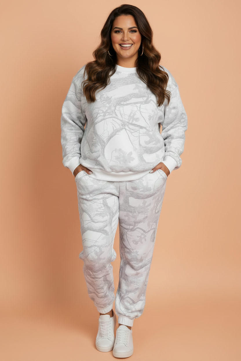 The Cleo Camo Lounge Set