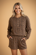 The Lexi Kate Leopard Lounge Set