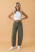 The Maisie Denim Barrel Jeans