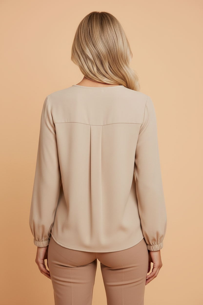 The Ivy Pleated Top