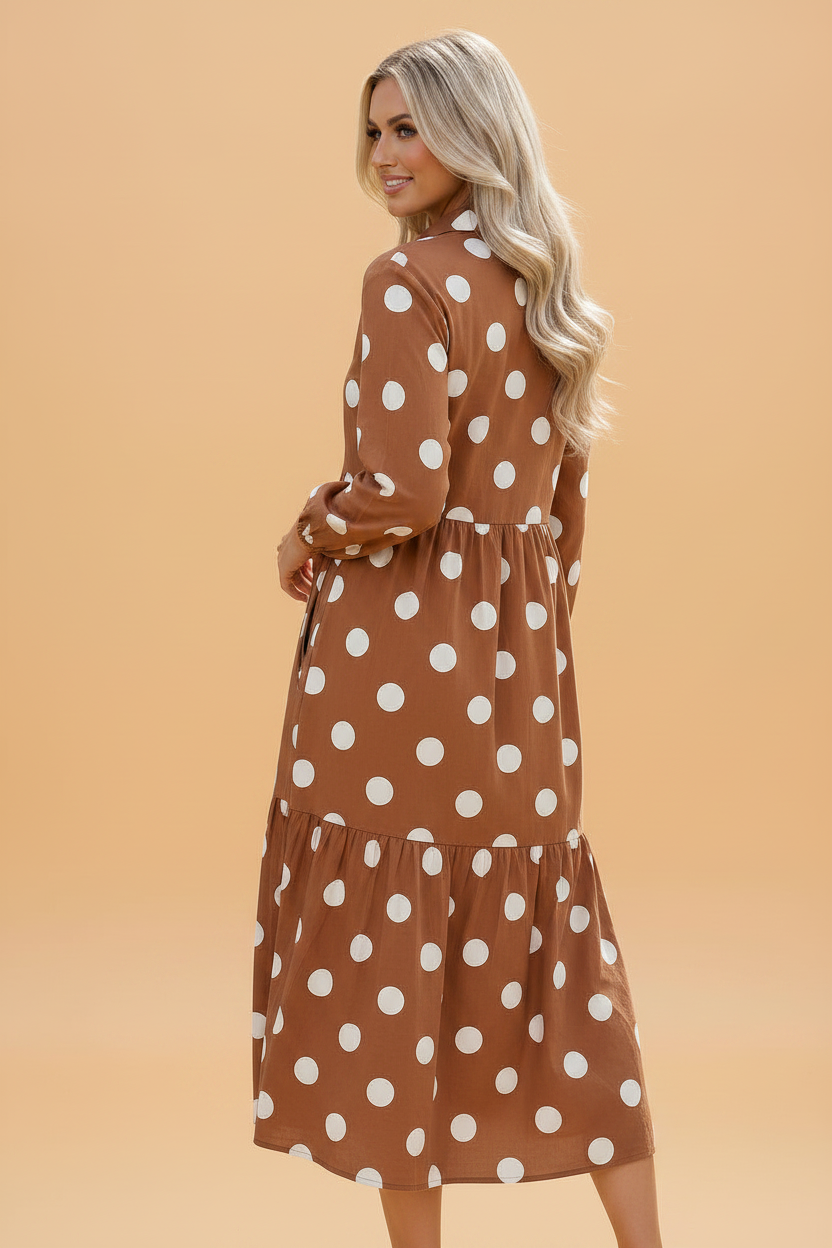The Callie June Polka Dot Dress